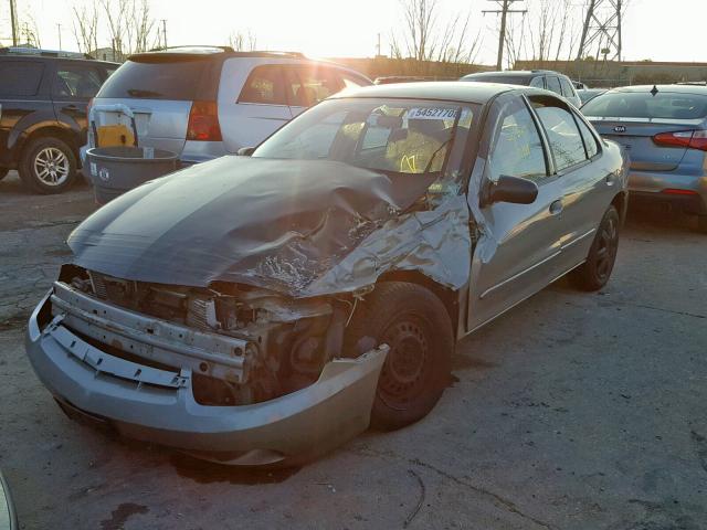 1G1JF52F247295562 - 2004 CHEVROLET CAVALIER L GOLD photo 2