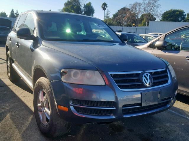 WVGBC67L24D011028 - 2004 VOLKSWAGEN TOUAREG 3. GRAY photo 1