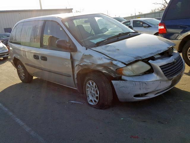 1C4GJ25B62B593534 - 2002 CHRYSLER VOYAGER GRAY photo 1