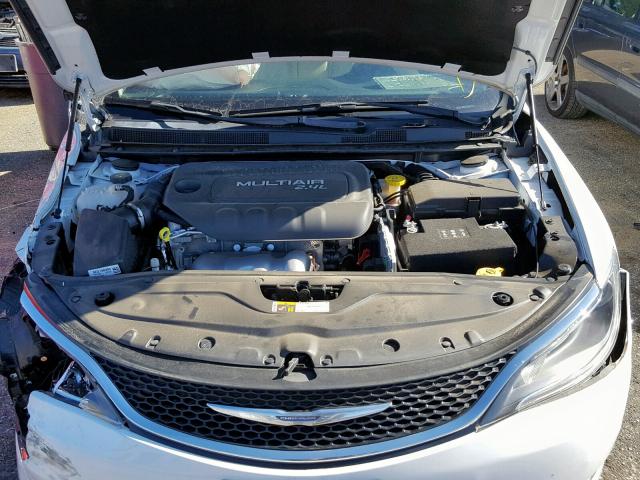 1C3CCCAB9FN736957 - 2015 CHRYSLER 200 LIMITE WHITE photo 7