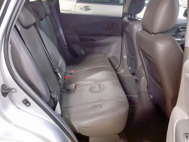 KM8JN72DX7U545457 - 2007 HYUNDAI TUCSON SE SILVER photo 6