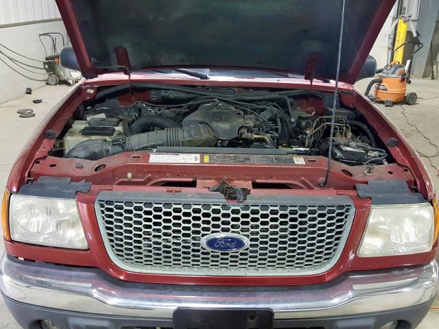 1FTZR45E92TA47277 - 2002 FORD RANGER SUP RED photo 7