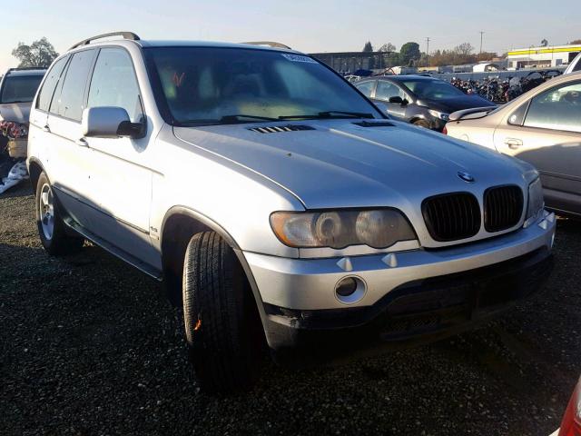 WBAFB33581LH21602 - 2001 BMW X5 4.4I SILVER photo 1