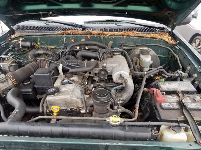 5TEWM72N84Z324772 - 2004 TOYOTA TACOMA XTR GREEN photo 7