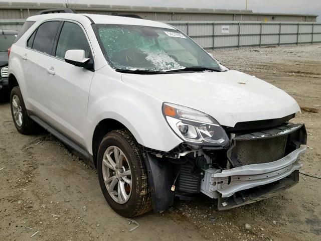 2GNFLFEKXG6284017 - 2016 CHEVROLET EQUINOX LT WHITE photo 1