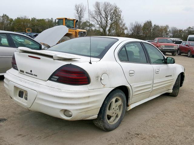 1G2NF52TXYC510153 - 2000 PONTIAC GRAND AM S WHITE photo 4