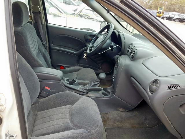 1G2NF52TXYC510153 - 2000 PONTIAC GRAND AM S WHITE photo 5