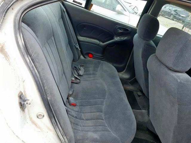 1G2NF52TXYC510153 - 2000 PONTIAC GRAND AM S WHITE photo 6