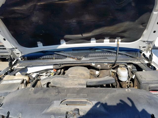 1GKEC13V25R107438 - 2005 GMC YUKON WHITE photo 7