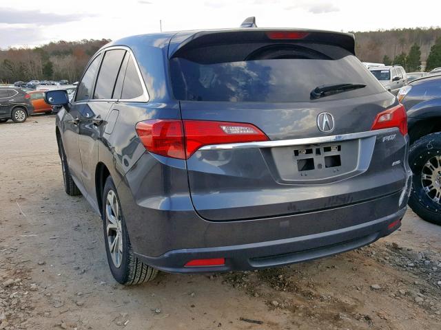 5J8TB4H36DL002483 - 2013 ACURA RDX BASE GRAY photo 3