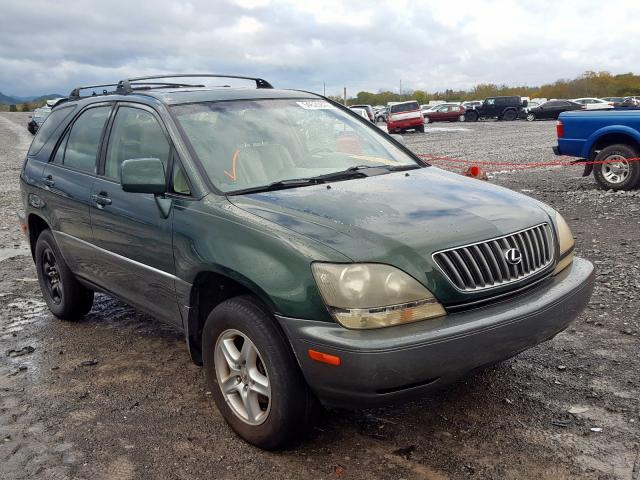 JT6HF10U7X0021181 - 1999 LEXUS RX 300 GREEN photo 1