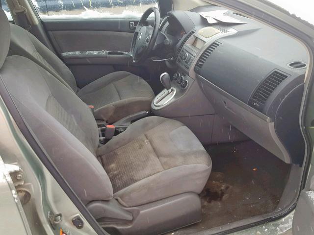 3N1AB61E68L613821 - 2008 NISSAN SENTRA 2.0 GRAY photo 5