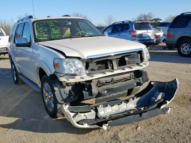 1FMEU75889UA34755 - 2009 FORD EXPLORER L WHITE photo 1