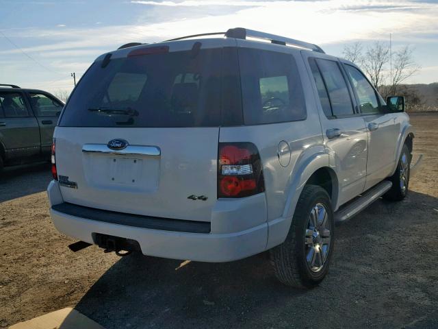 1FMEU75889UA34755 - 2009 FORD EXPLORER L WHITE photo 4