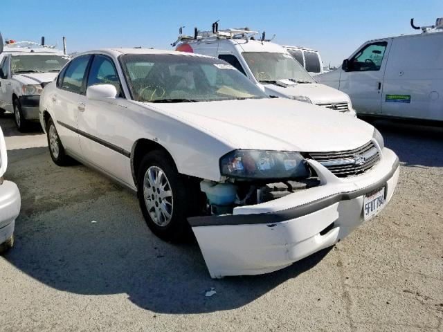 2G1WF52E349286588 - 2004 CHEVROLET IMPALA BEIGE photo 1