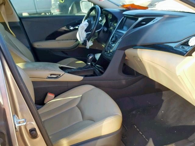 KMHFG4JG4DA231424 - 2013 HYUNDAI AZERA GRAY photo 5