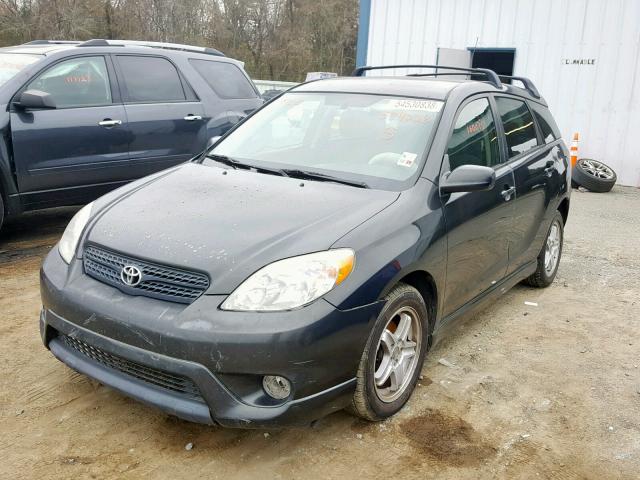 2T1KR32E76C584226 - 2006 TOYOTA COROLLA MA BLACK photo 2