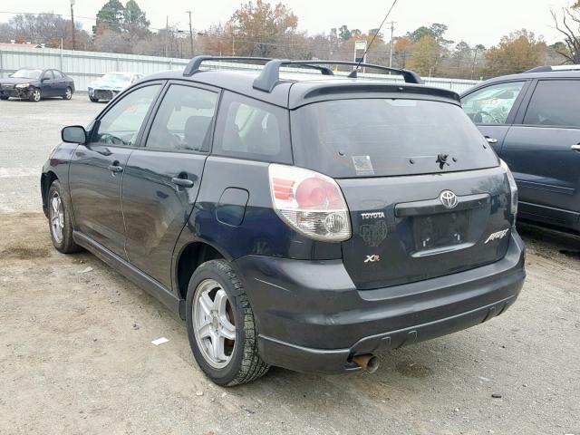 2T1KR32E76C584226 - 2006 TOYOTA COROLLA MA BLACK photo 3