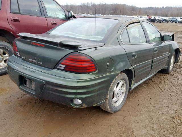 1G2NF52T0YC547230 - 2000 PONTIAC GRAND AM S GREEN photo 4