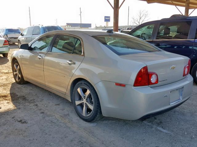 1G1ZC5E02CF279224 - 2012 CHEVROLET MALIBU 1LT 金色 照片 3
