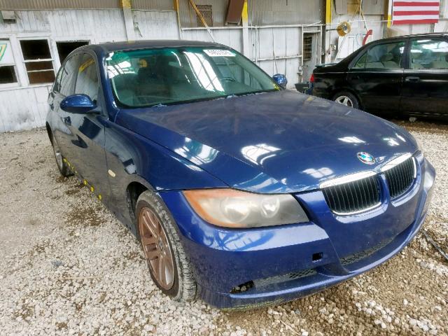 WBAVB17556NK36417 - 2006 BMW 325 I AUTO BLUE photo 1