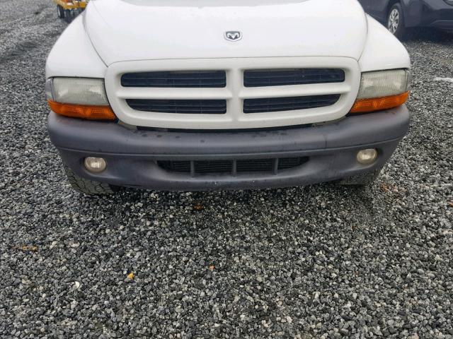 1D4HR38N53F586516 - 2003 DODGE DURANGO SP WHITE photo 9