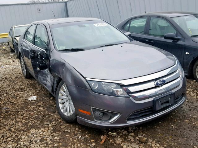 3FADP0L37BR120003 - 2011 FORD FUSION HYB GRAY photo 1