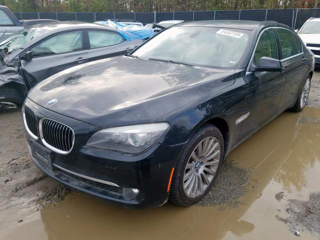 WBAKC8C56CC436793 - 2012 BMW 750 LXI BLACK photo 2