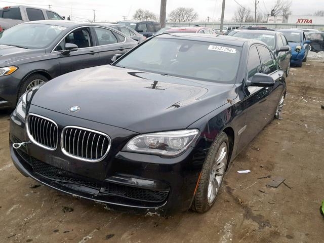 WBAYF8C53ED652633 - 2014 BMW 750 LXI BLACK photo 2