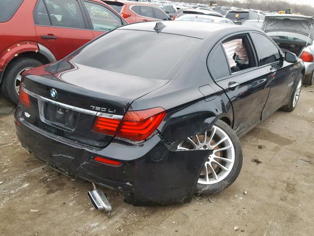 WBAYF8C53ED652633 - 2014 BMW 750 LXI BLACK photo 4