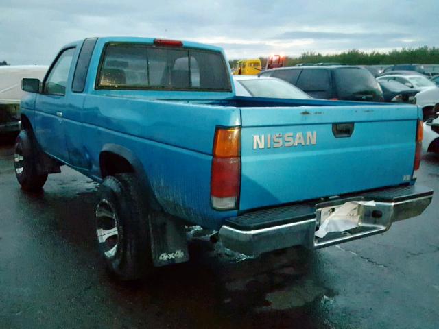 1N6SD16Y5SC351971 - 1995 NISSAN TRUCK KING BLUE photo 3