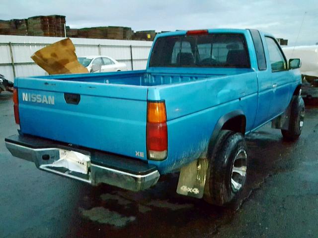 1N6SD16Y5SC351971 - 1995 NISSAN TRUCK KING BLUE photo 4