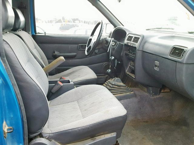 1N6SD16Y5SC351971 - 1995 NISSAN TRUCK KING BLUE photo 5