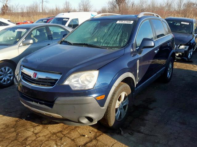 3GSCL33P28S679650 - 2008 SATURN VUE XE BLUE photo 2