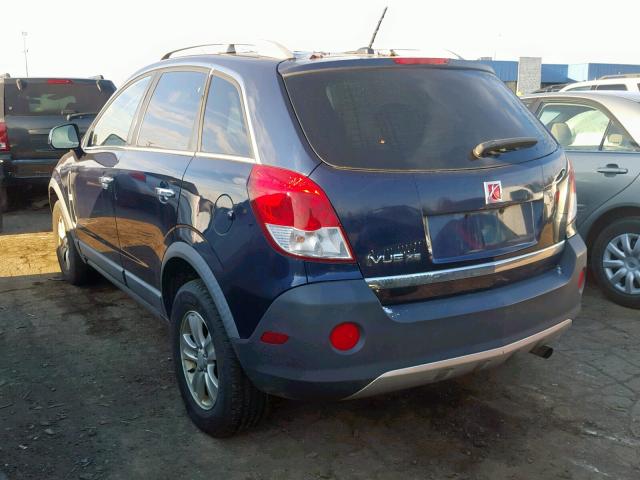 3GSCL33P28S679650 - 2008 SATURN VUE XE BLUE photo 3