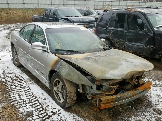 1G2WP52K72F250941 - 2002 PONTIAC GRAND PRIX ვერცხლისფერი ფოტო 1