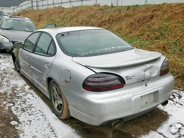 1G2WP52K72F250941 - 2002 PONTIAC GRAND PRIX ვერცხლისფერი ფოტო 3
