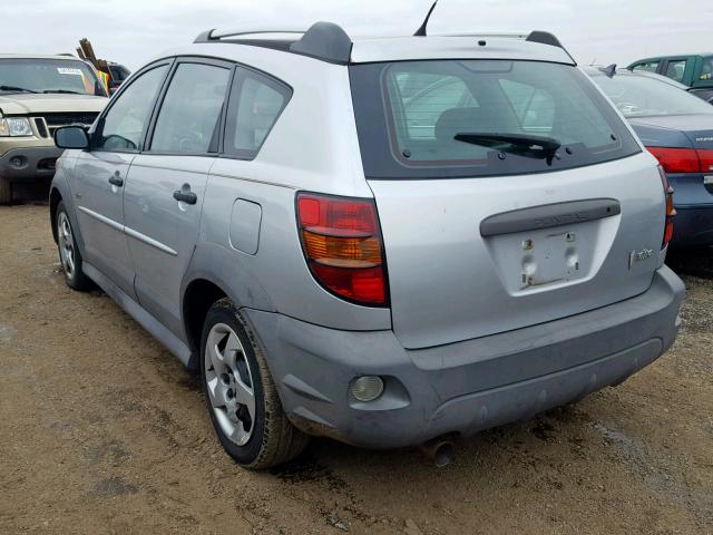 5Y2SL63885Z456447 - 2005 PONTIAC VIBE SILVER photo 3