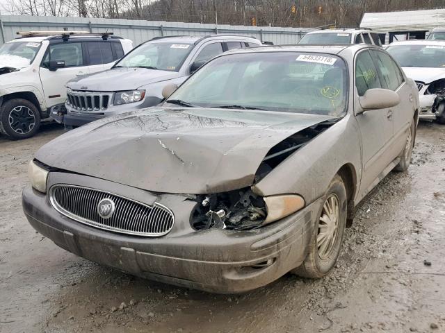 1G4HP54K72U278991 - 2002 BUICK LESABRE CU TAN photo 2