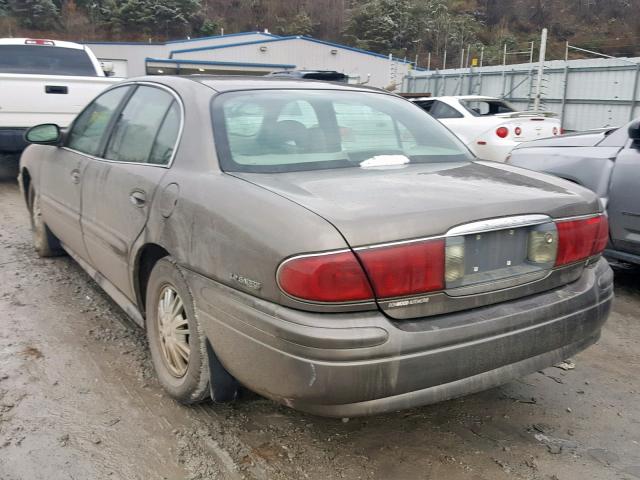 1G4HP54K72U278991 - 2002 BUICK LESABRE CU TAN photo 3