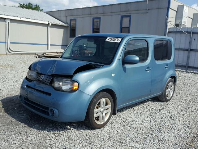 JN8AZ28R09T104271 - 2009 NISSAN CUBE BASE BLUE photo 2