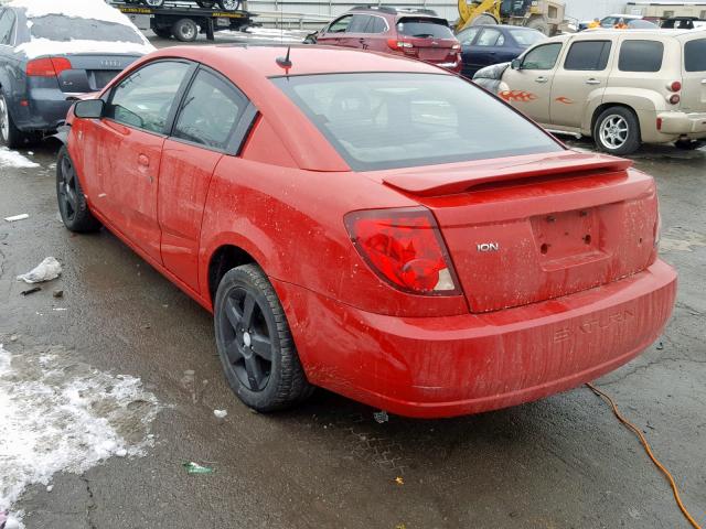 1G8AW15F36Z188887 - 2006 SATURN ION LEVEL RED photo 3