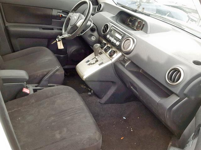 JTLKE50E181008847 - 2008 TOYOTA SCION XB Ақ фото 5