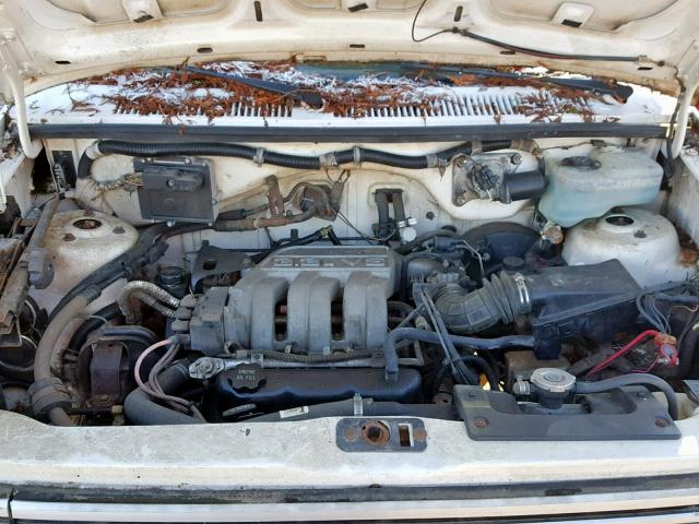 1B7GK14RXLX324365 - 1990 DODGE CARAVAN EX WHITE photo 7