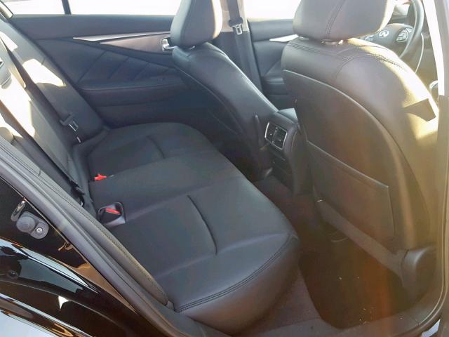 JN1BV7AP8FM343996 - 2015 INFINITI Q50 BASE BLACK photo 6