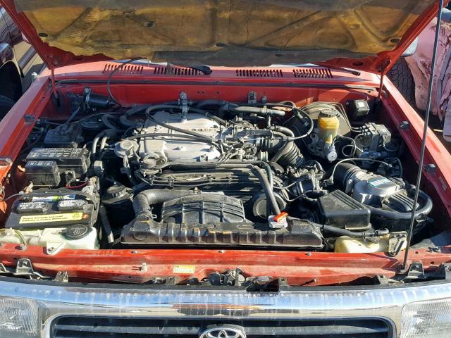 JT3VN39W5R0144757 - 1994 TOYOTA 4RUNNER VN RED photo 7