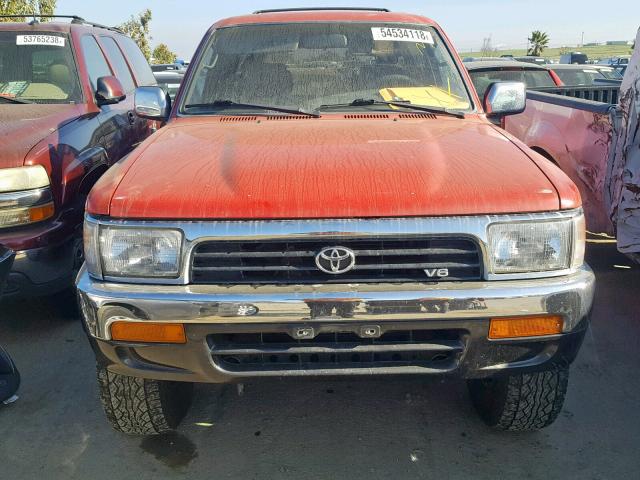 JT3VN39W5R0144757 - 1994 TOYOTA 4RUNNER VN RED photo 9