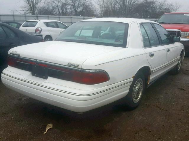 2MELM74W6VX617158 - 1997 MERCURY GRAND MARQ WHITE photo 4