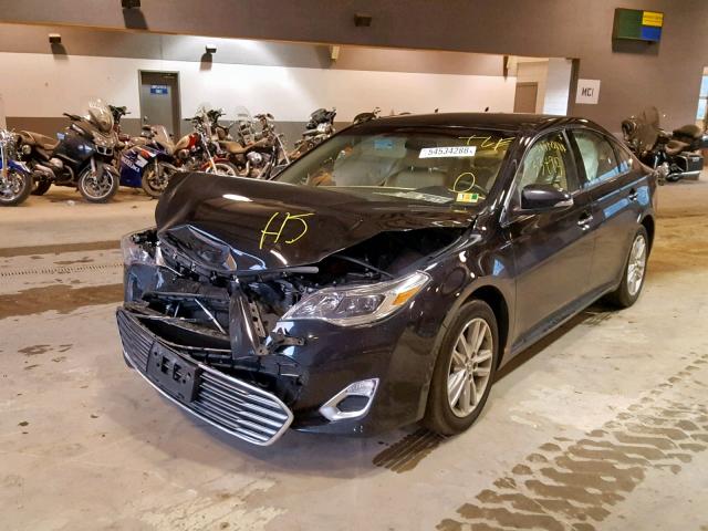 4T1BK1EB1FU190214 - 2015 TOYOTA AVALON XLE BLACK photo 2