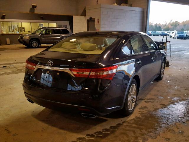 4T1BK1EB1FU190214 - 2015 TOYOTA AVALON XLE BLACK photo 4